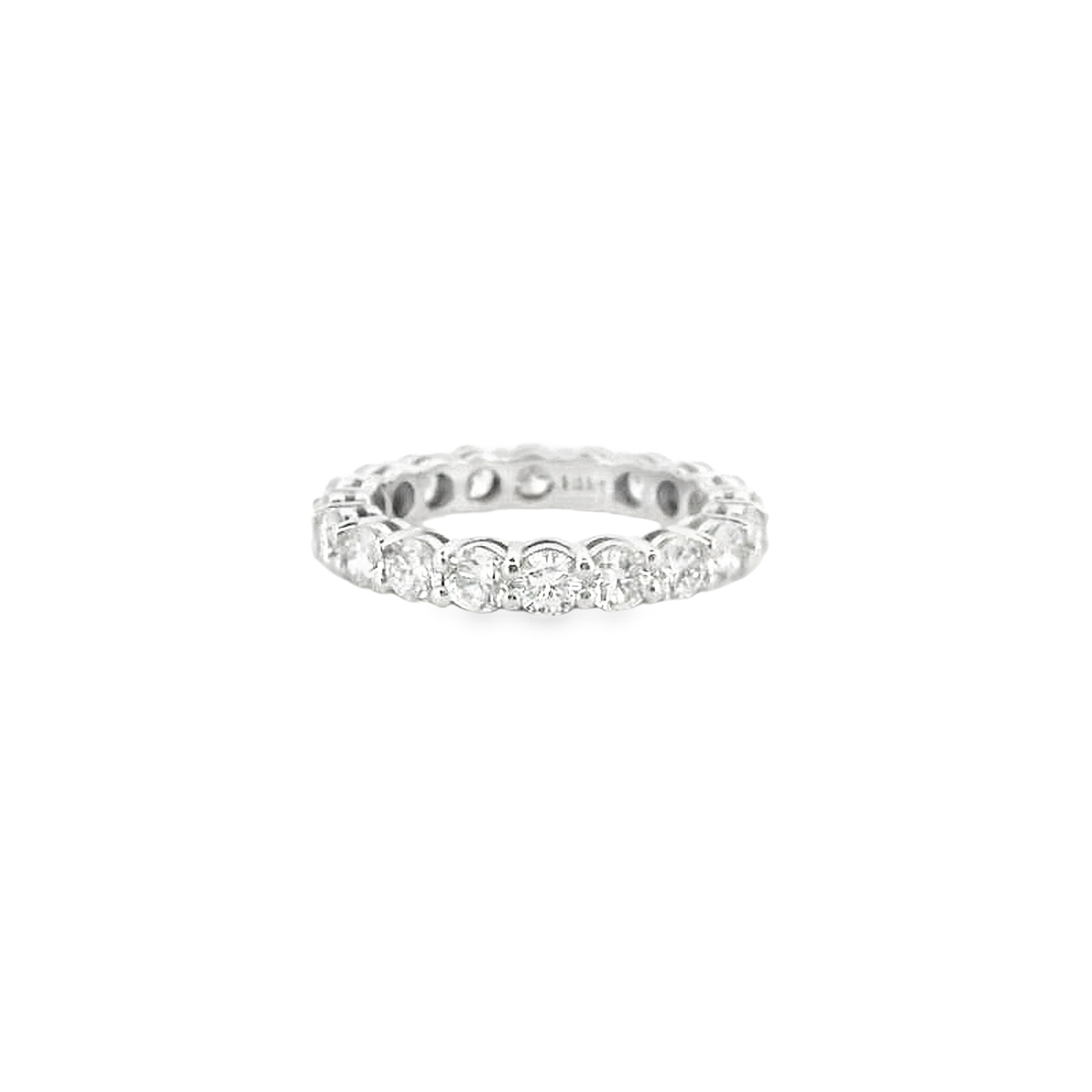 3 Ct. Elegant Diamond Eternity Ring 14K White Gold