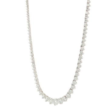 9Ct 14K Gold Graduated Necklace