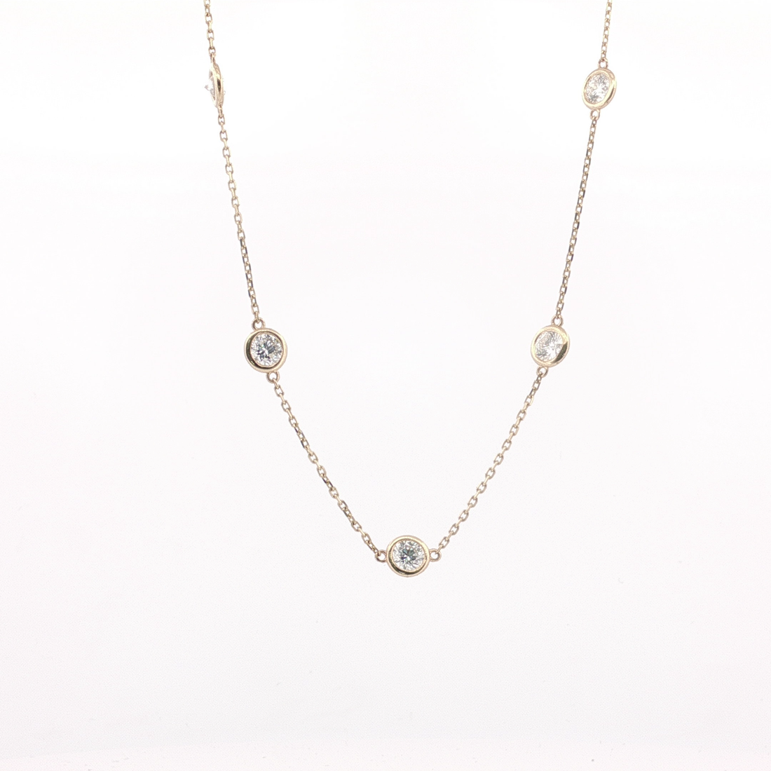 4Ct 14K Gold Diamond by the Yard