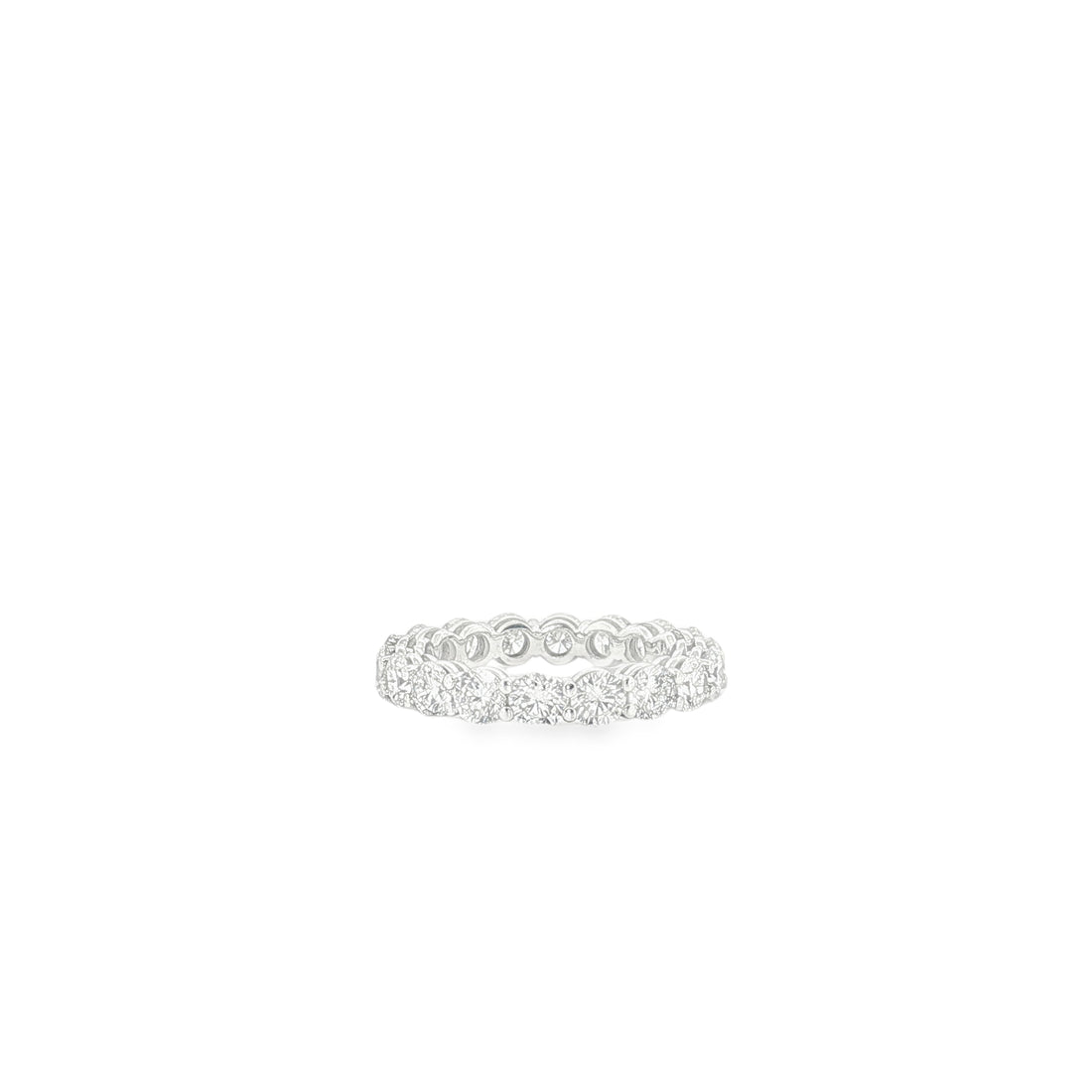 3Ct 14K Gold Eternity Band