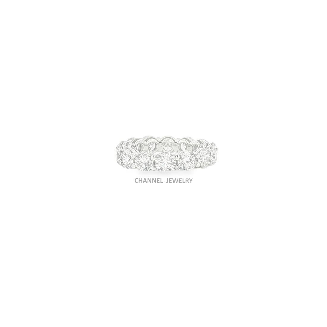7Ct 14K Gold Eternity Band