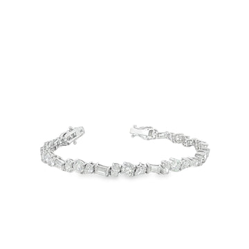 10Ct 14K Gold Mixed Bracelet