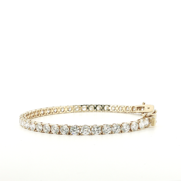 12.00Ct 14K White Gold Diamond Tennis Bracelet