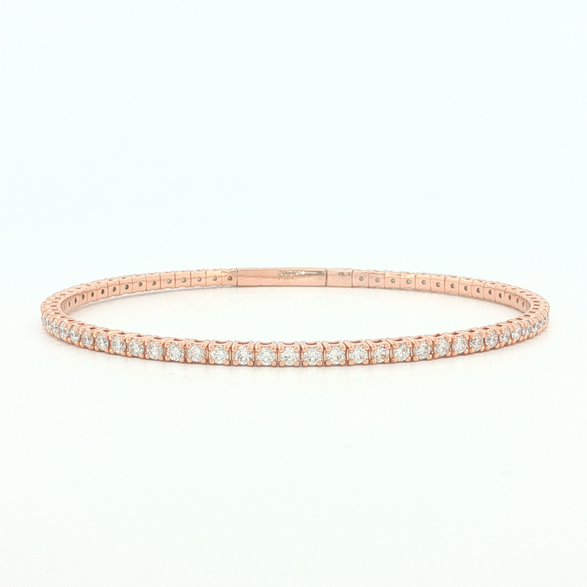 Flex-1002 Rose Gold 2ct Bangle