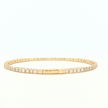 Flex-1003 Yellow Gold 3ct Bangle