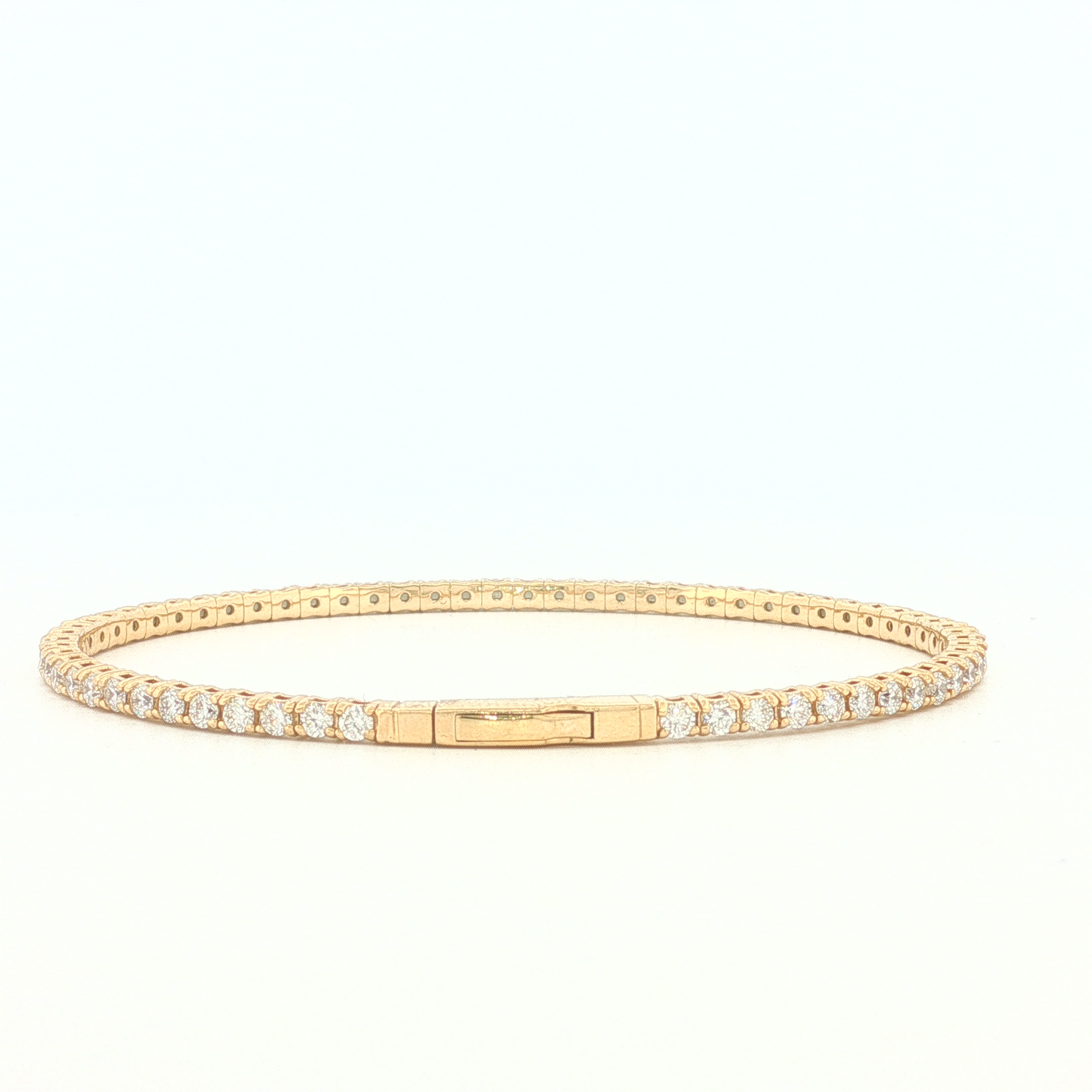 Flex-1003 Yellow Gold 3ct Bangle