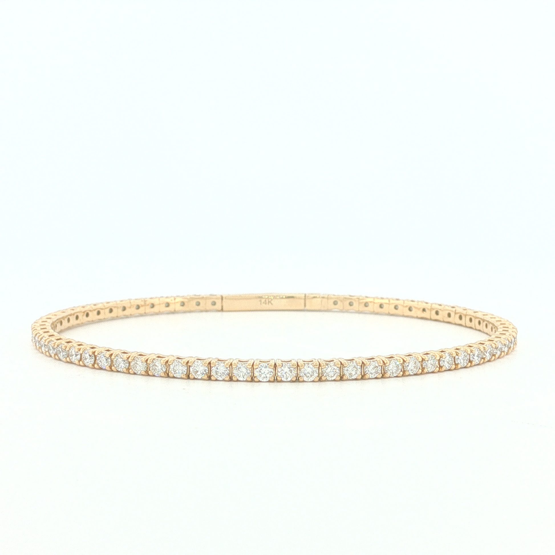 Flex-1004 Yellow Gold 4ct Bangle