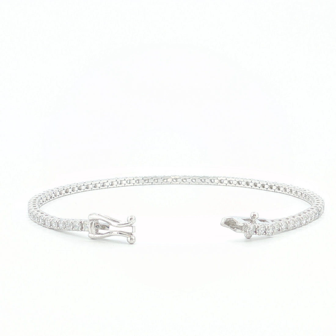 4.00Ct 14K Gold Tennis Bracelet