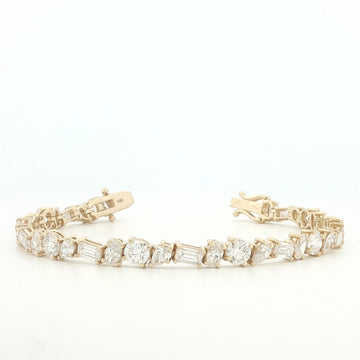 Mixed Stone Tennis Bracelet