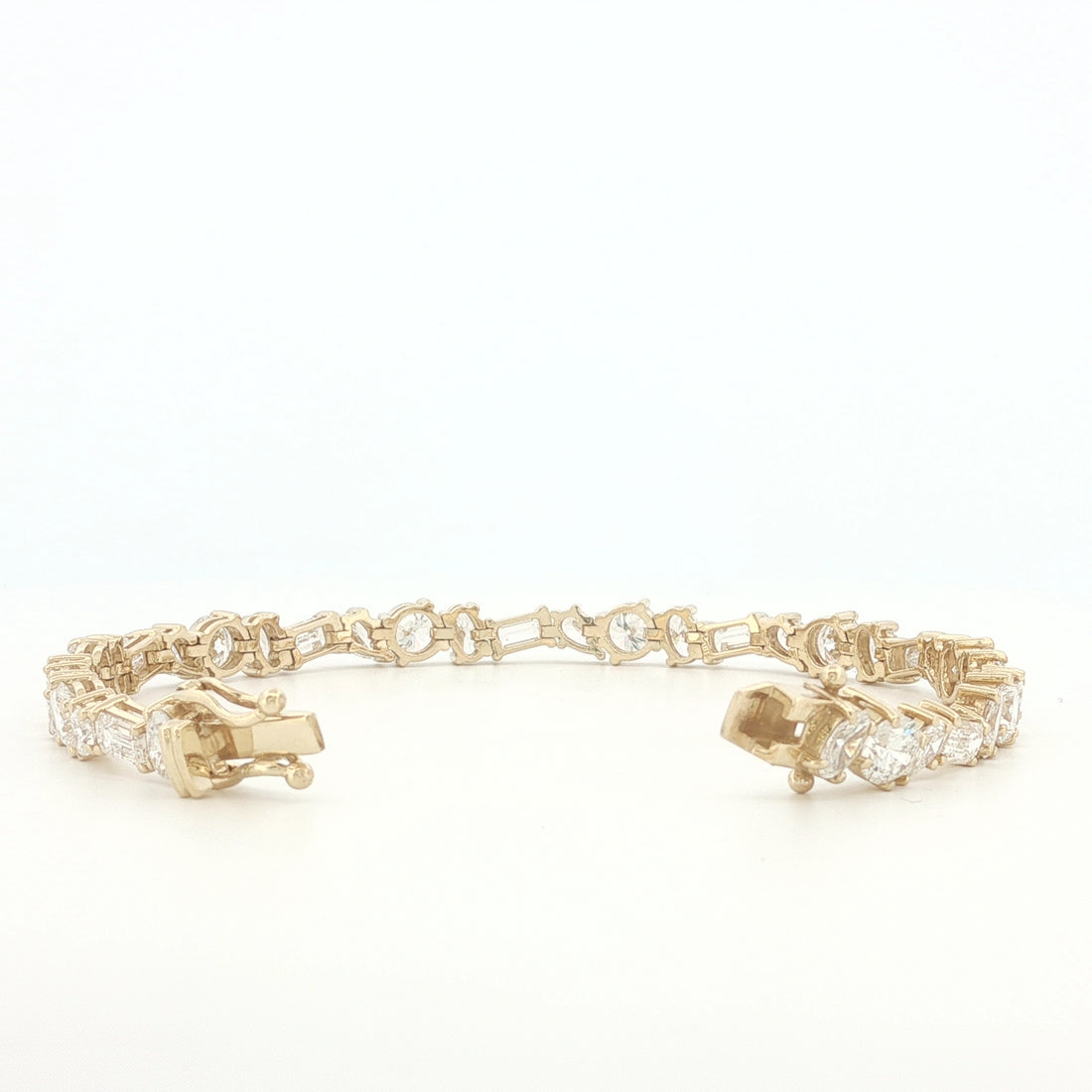Mixed Stone Tennis Bracelet