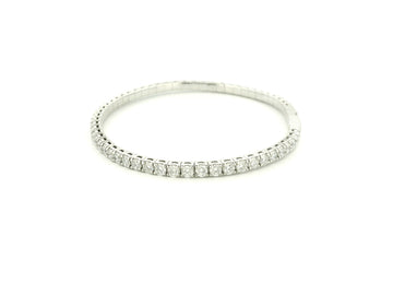 Elegant Diamond Flex Bangle