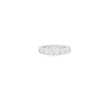 4.00Ct 14K Gold Eternity Ring with Round Cut Diamonds