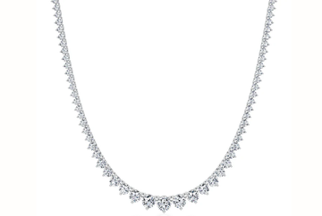 15Ct 14K Gold Graduated Necklace