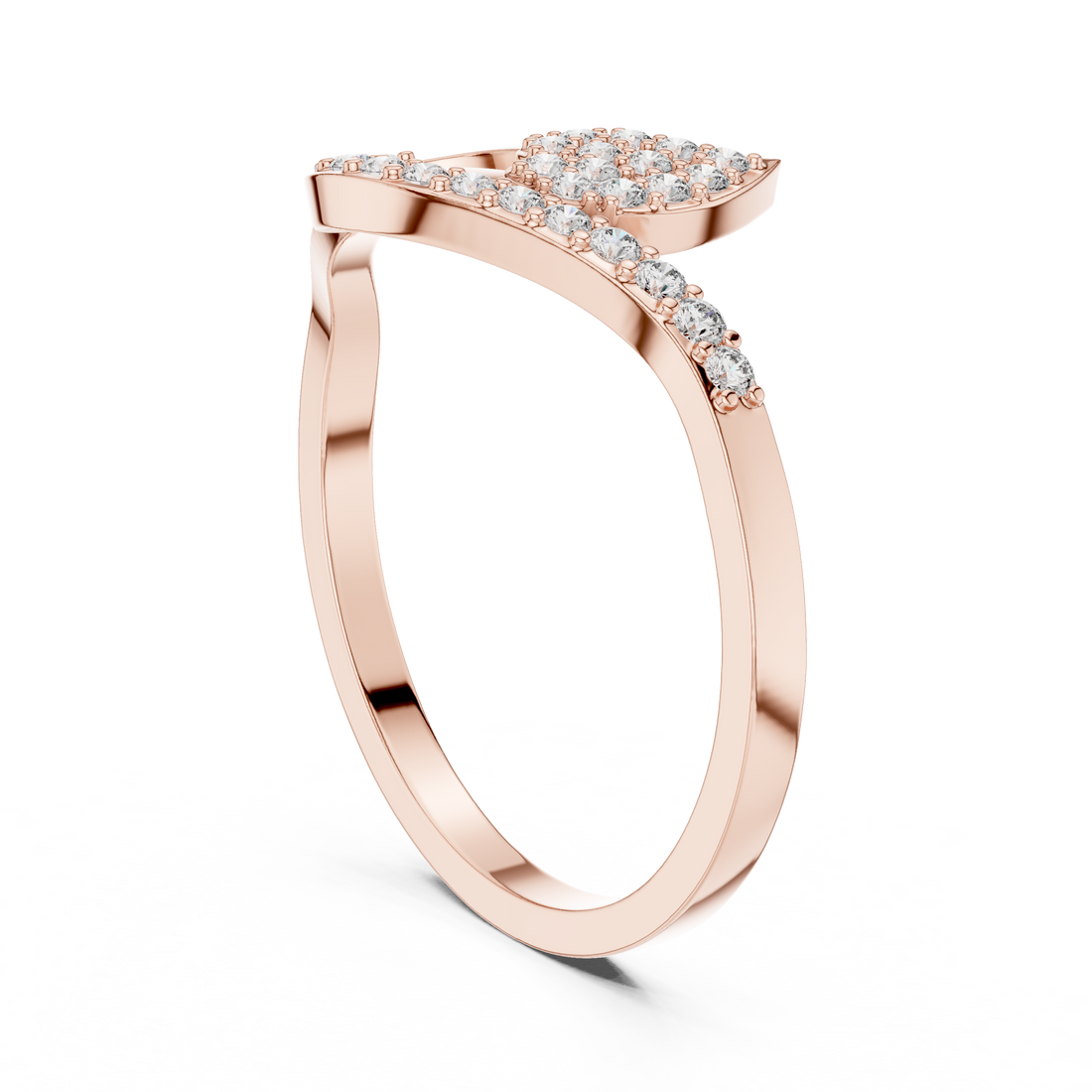 DR-4952 - Fashion Unknown Ring - White Gold