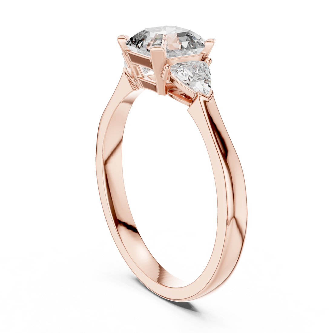 00001L (21) - Fashion Emerald Ring - White Gold