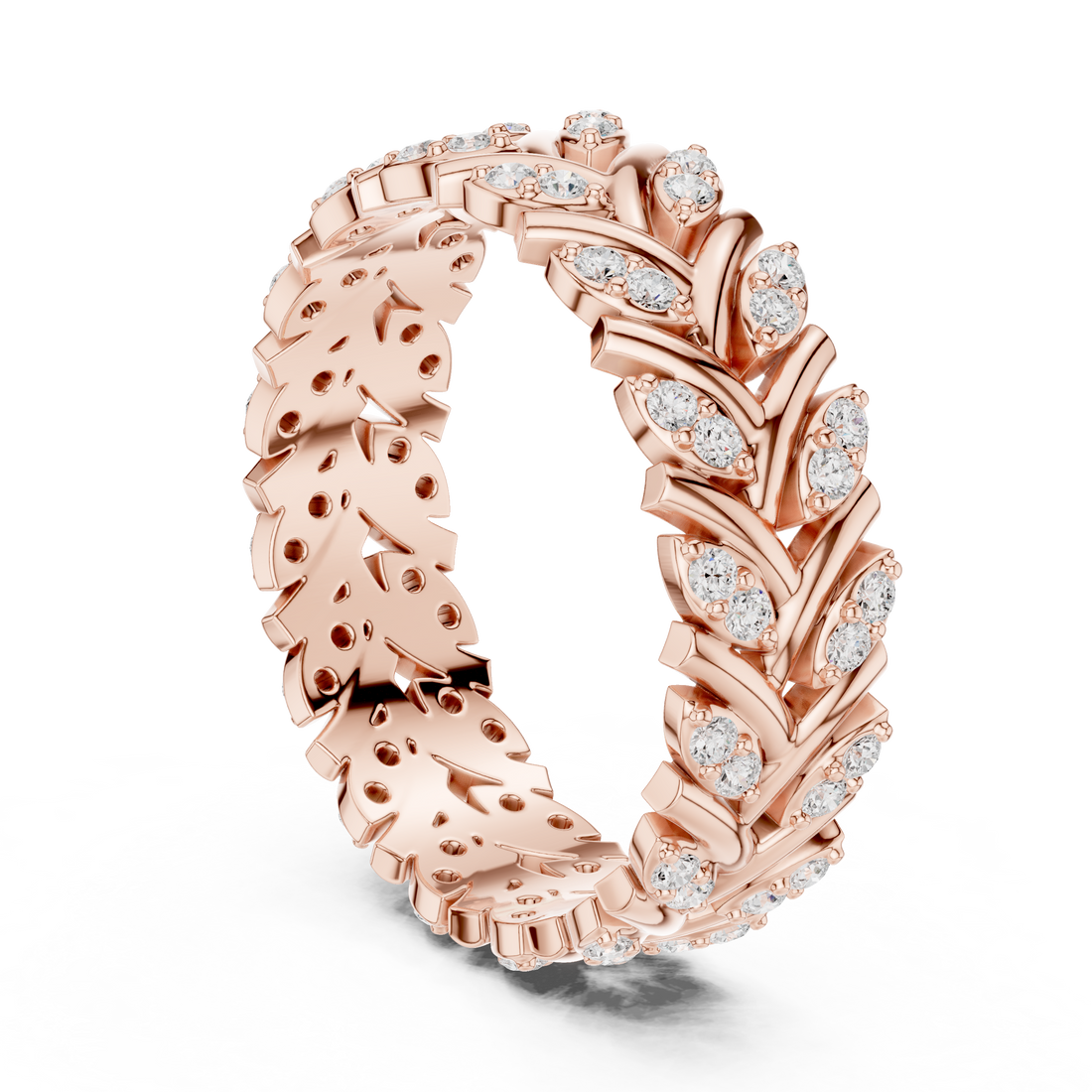 R35 - Eternity Round Ring - White Gold