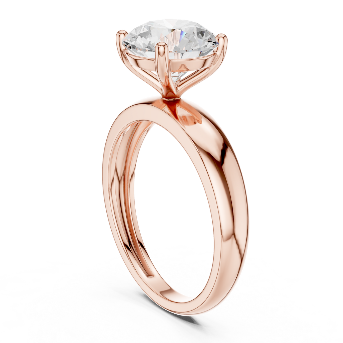 Fashion Ring - Round | DDLR-710 - White Gold