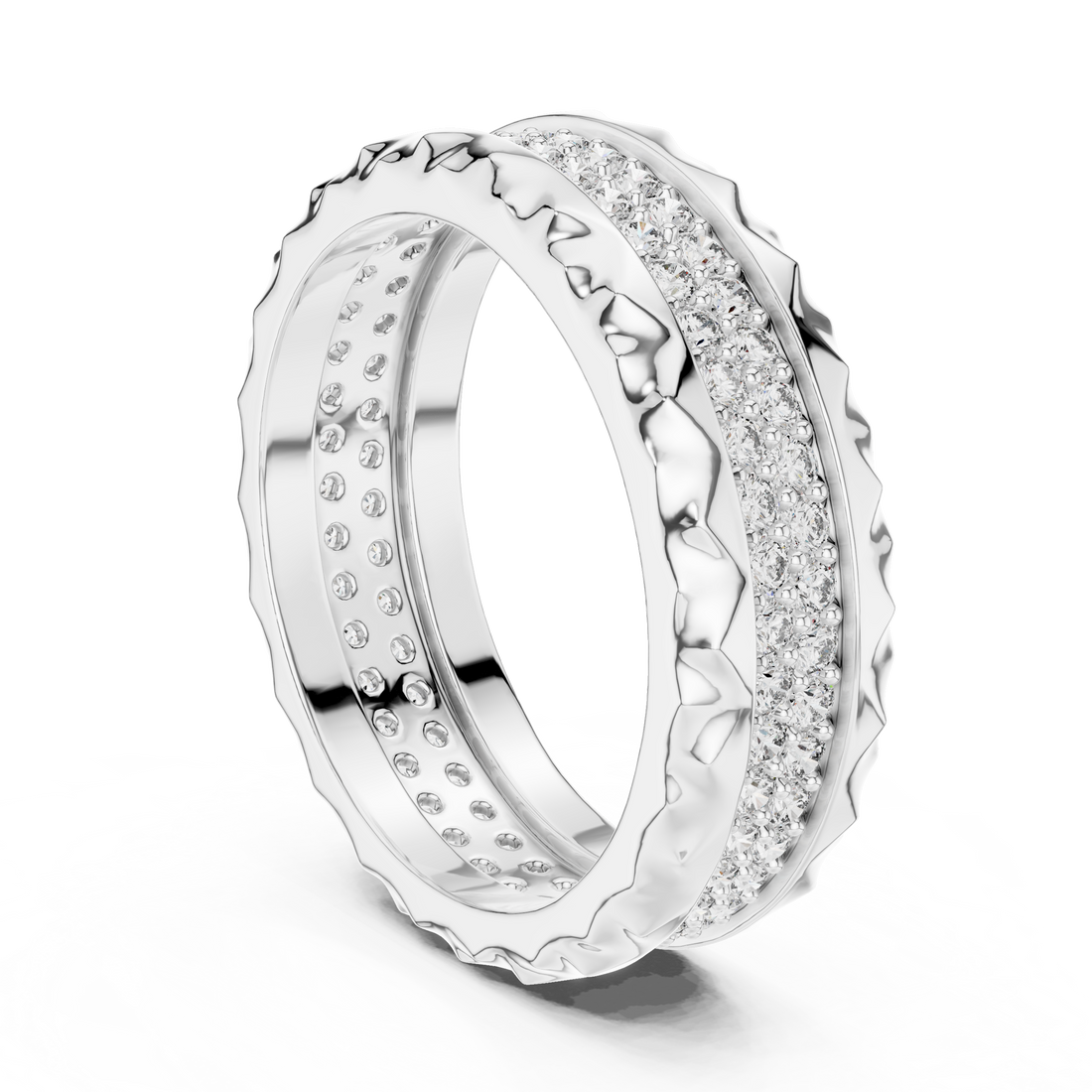 Eternity Ring - Round | DDLR-423 - White Gold