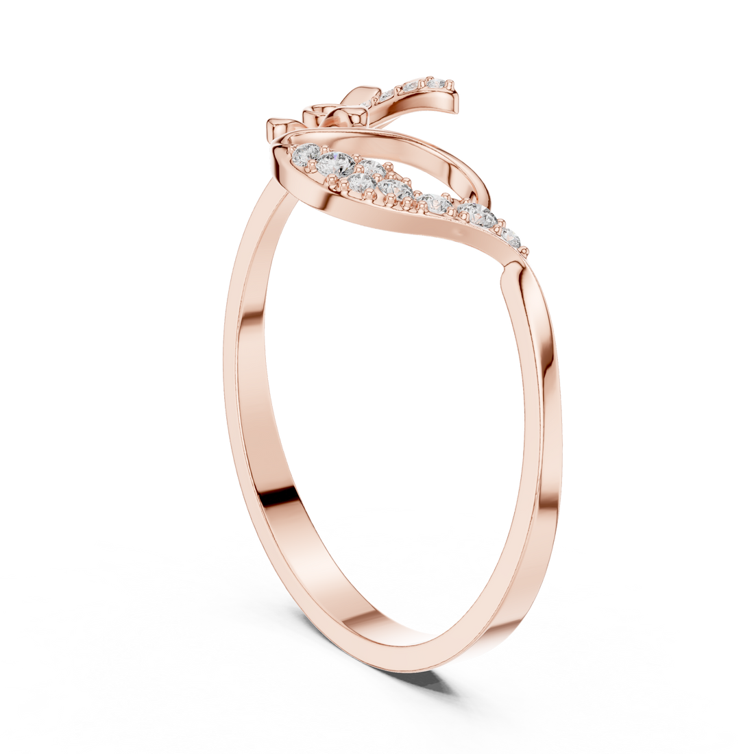 1 (206) - Fashion Unknown Ring - White Gold