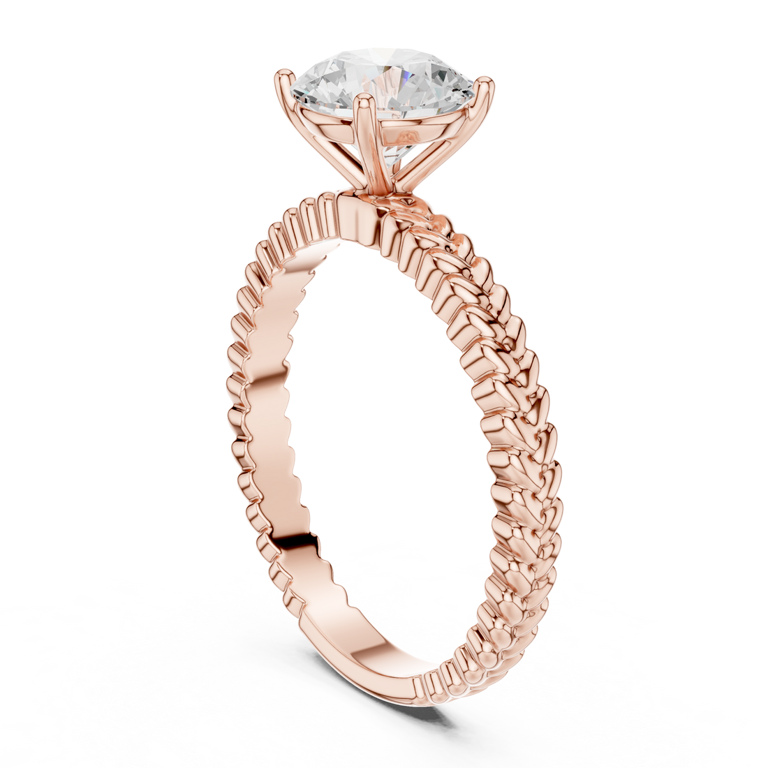 Fashion Ring - Round | DDLR-805 - White Gold