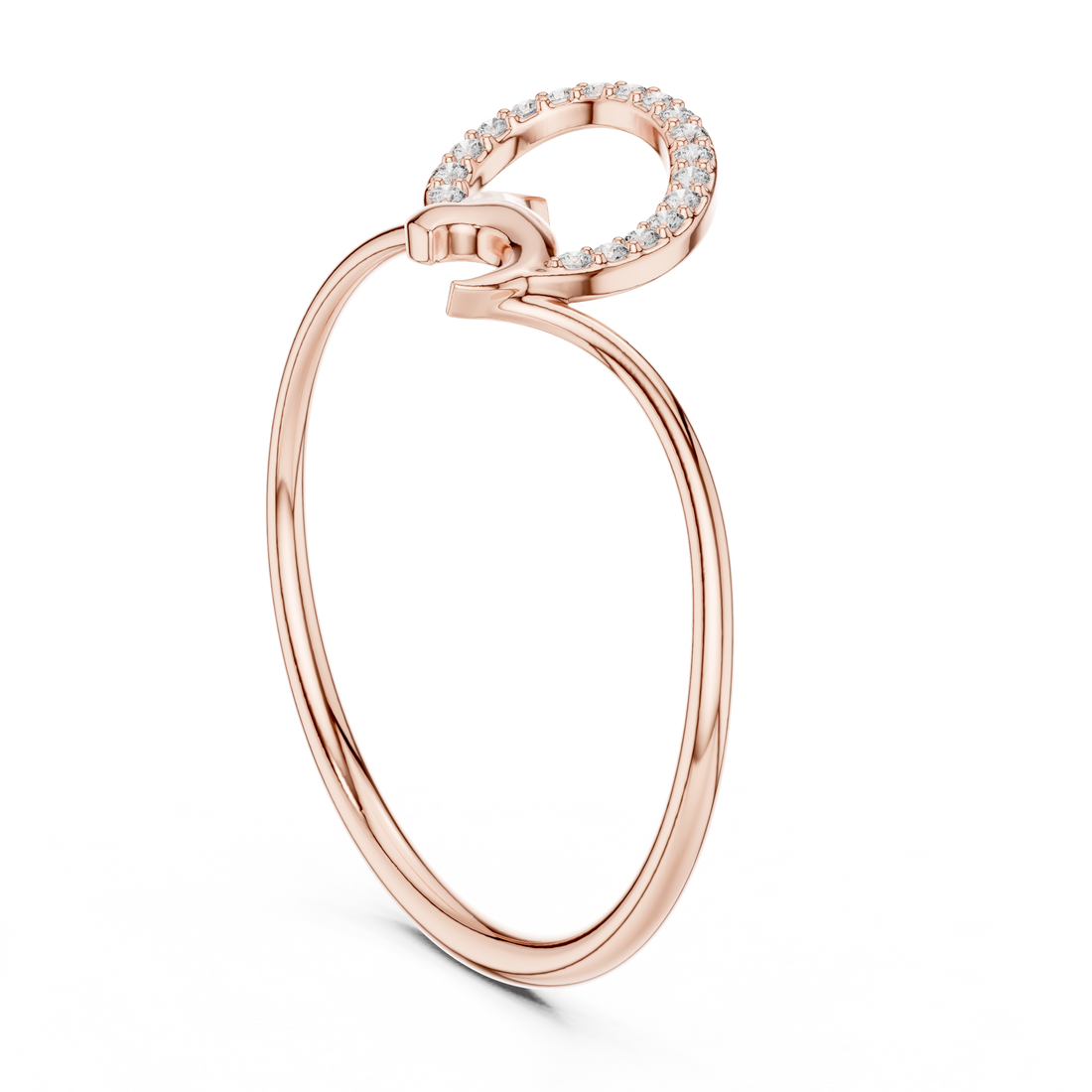 1 (140) - Fashion None Ring - White Gold