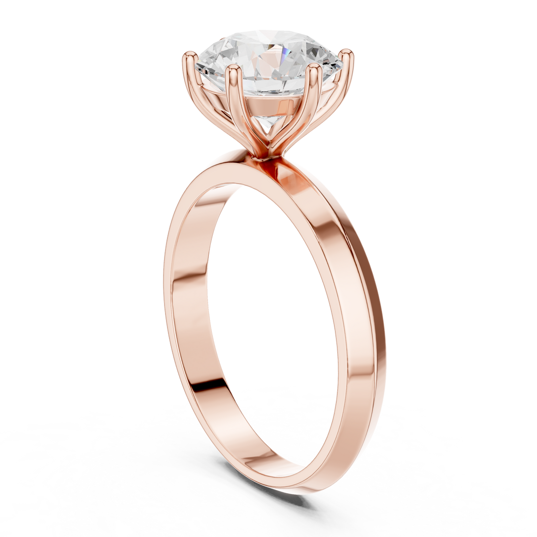 Fashion Ring - Round | DDLR-694 - White Gold