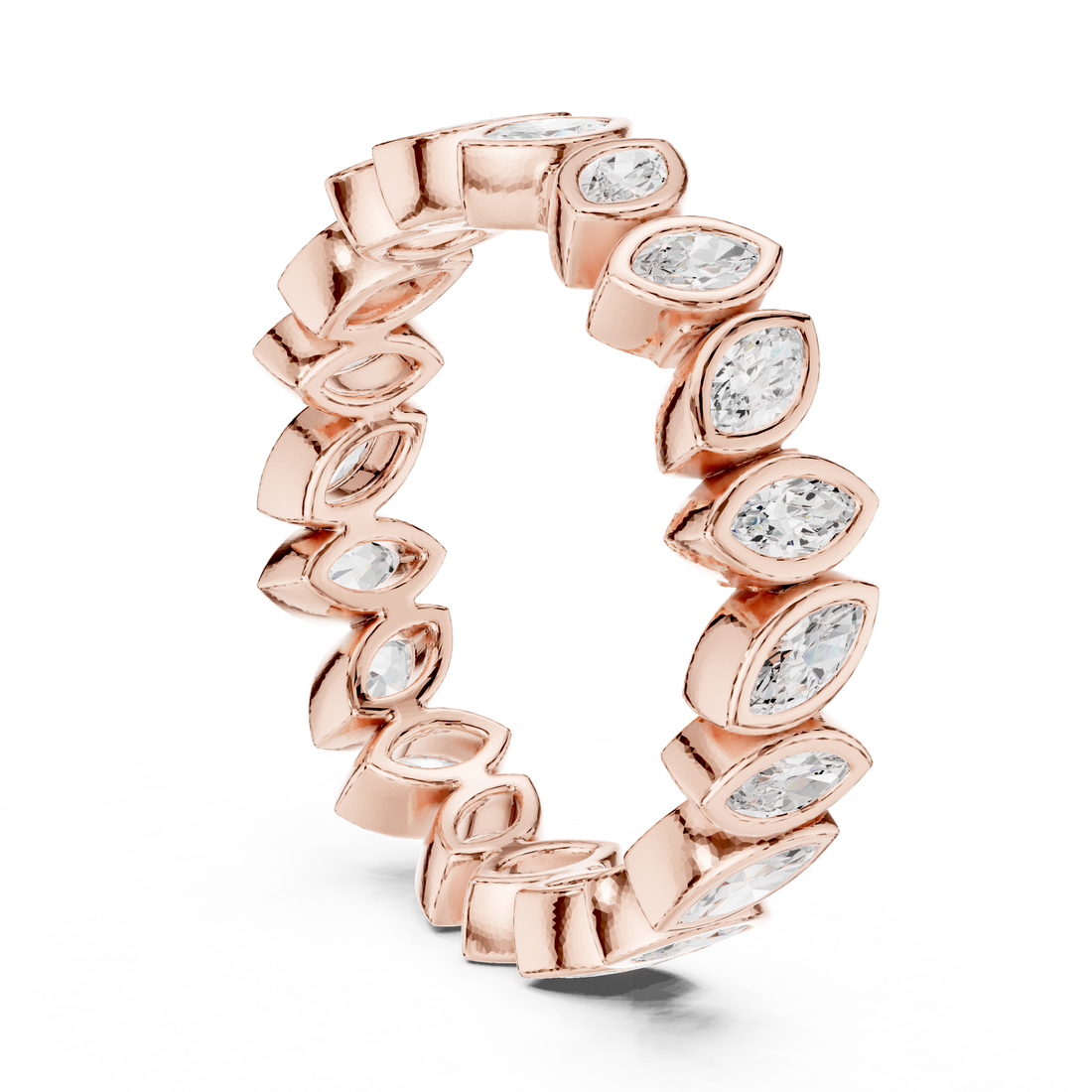 DDLR-311 - Eternity Marquise Ring - White Gold