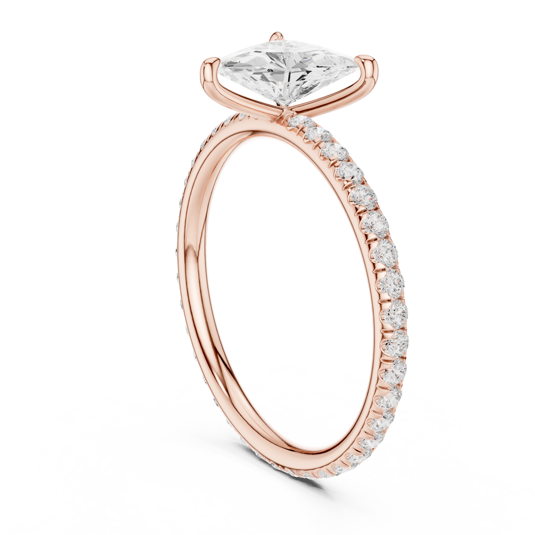 15 TRI - Solitaire Marquise Ring - White Gold