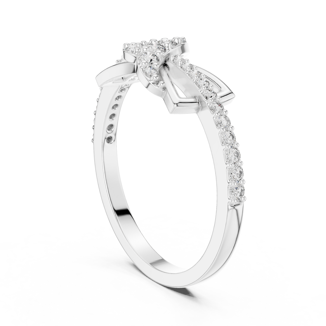 LR-01 (82) - Fashion Unknown Ring - White Gold