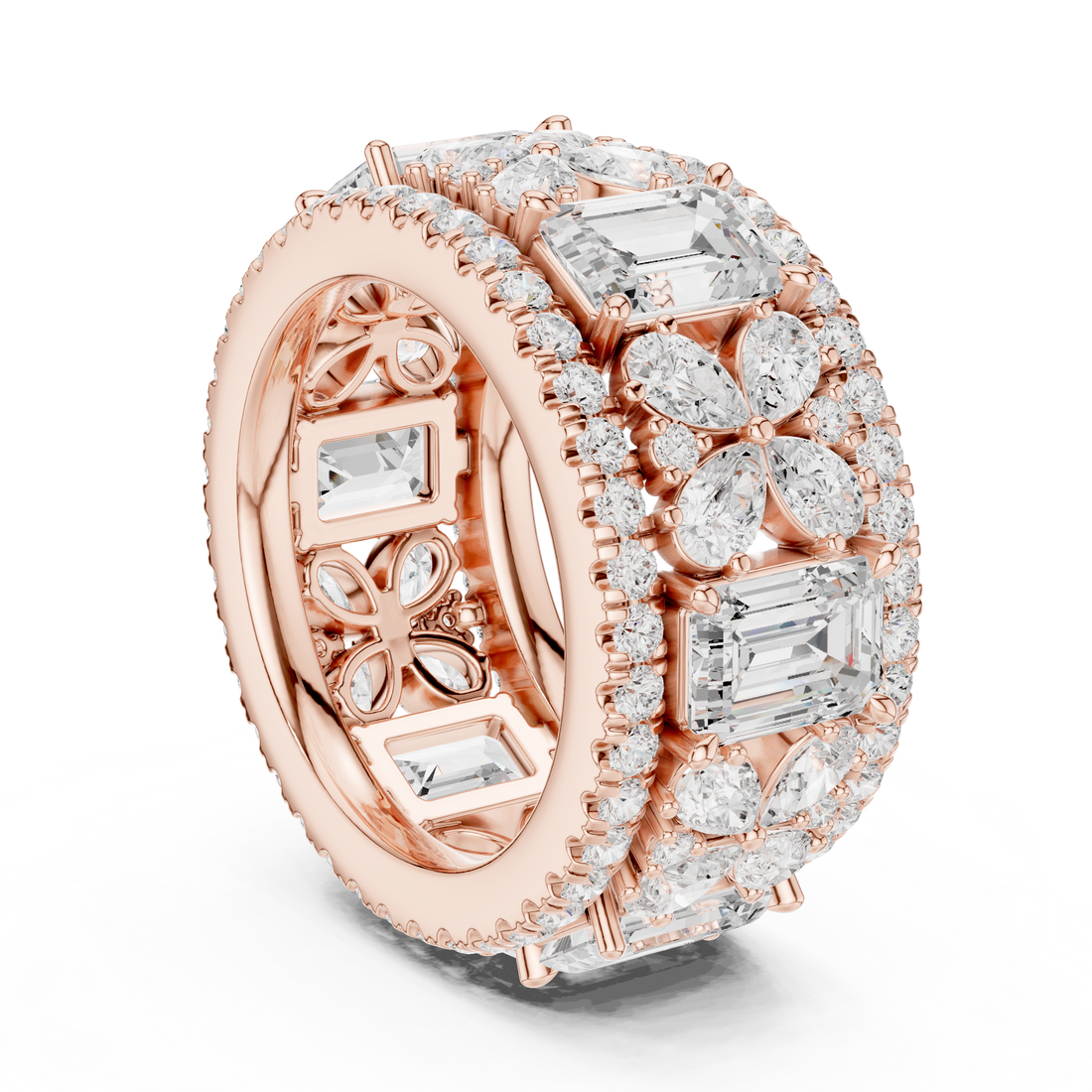 DDLR-305 - Eternity Unknown Ring - Rose Gold
