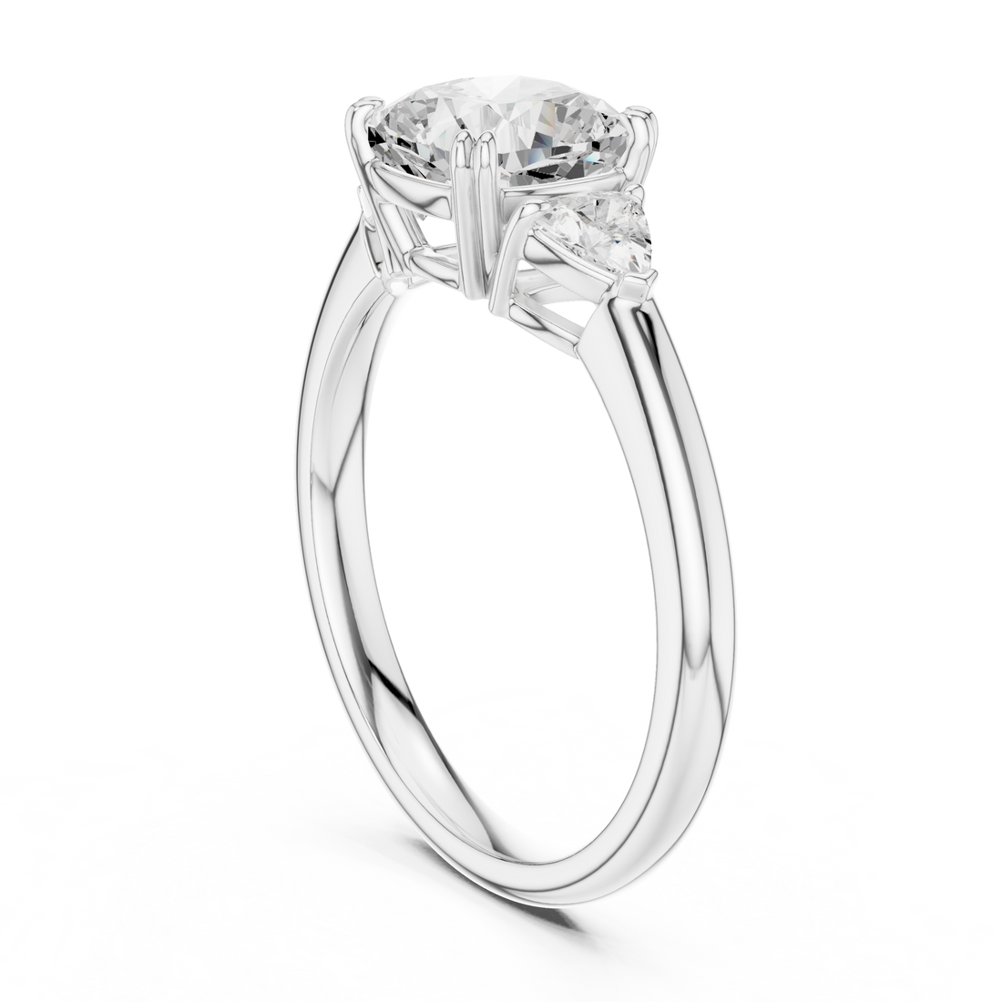 Fashion Ring - Cushion | DDLR-850 - White Gold