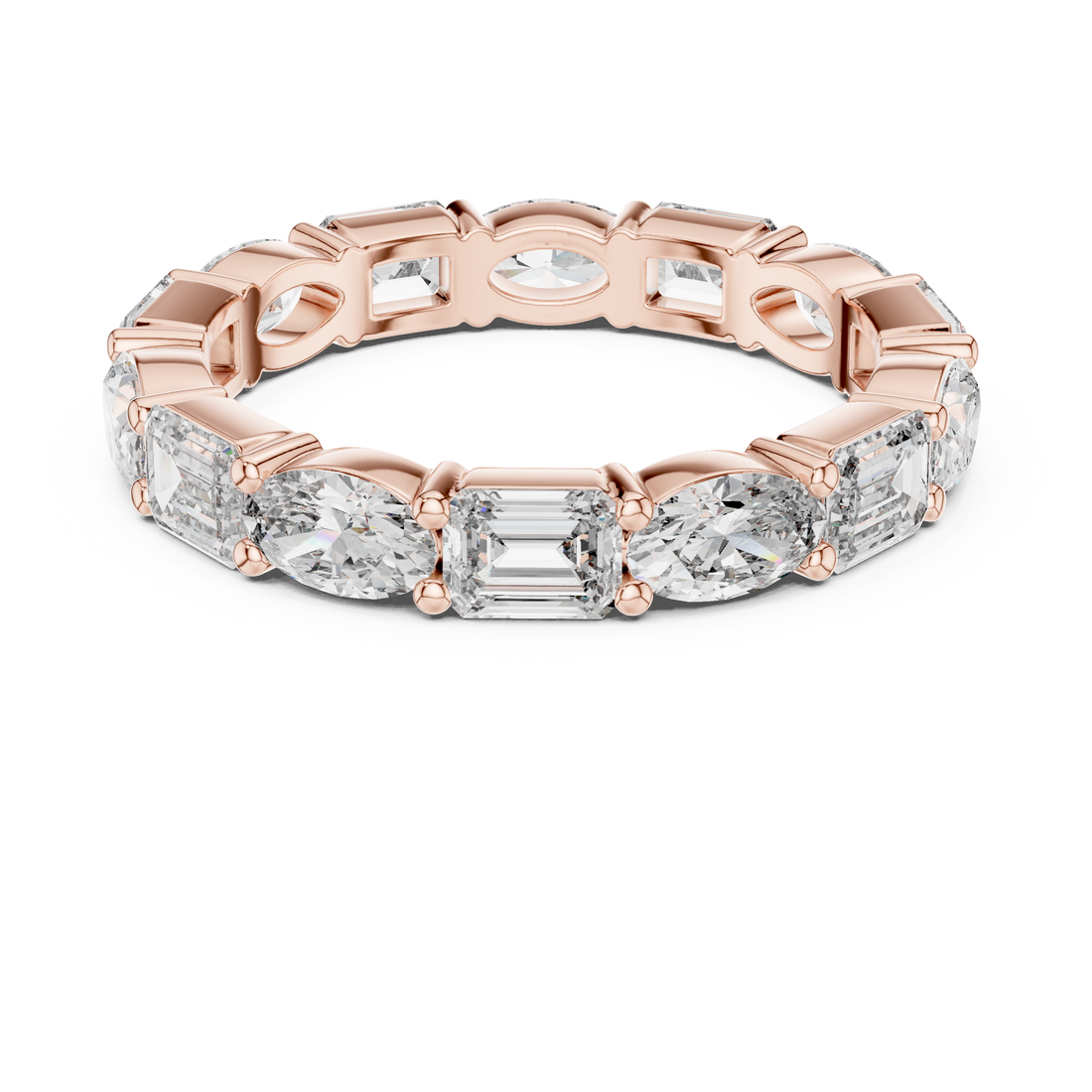 Eternity Ring - Mixed | 9#10023L_06 - Rose Gold