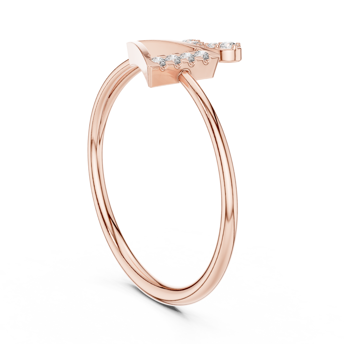 1 (214) - Fashion None Ring - White Gold