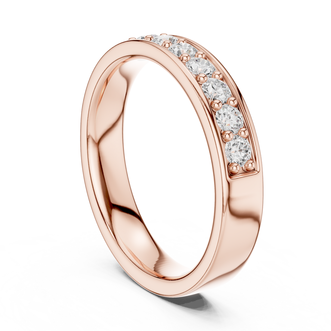 DDLR-577 - Eternity Round Ring - White Gold