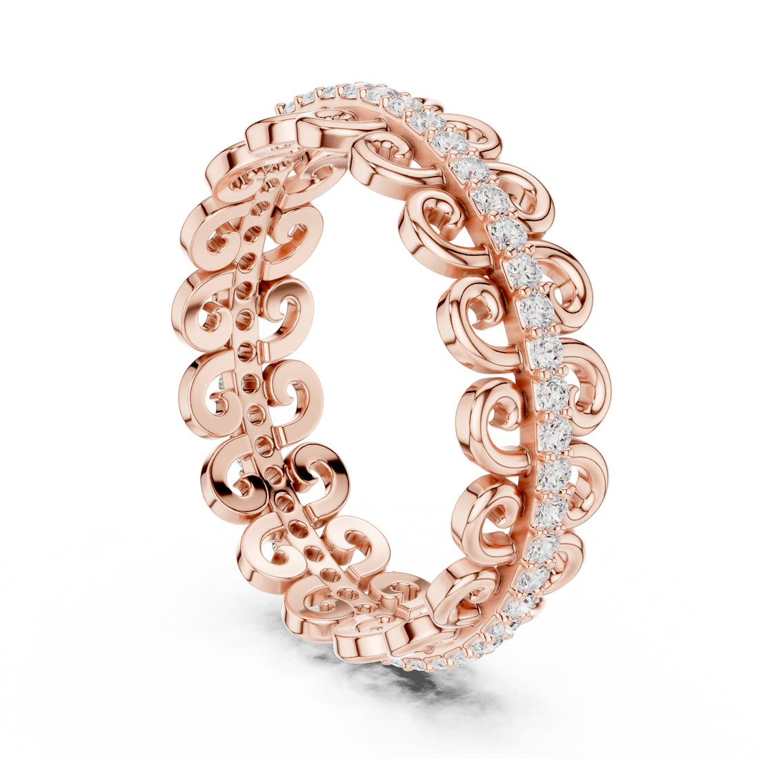 R34 - Eternity None Ring - White Gold