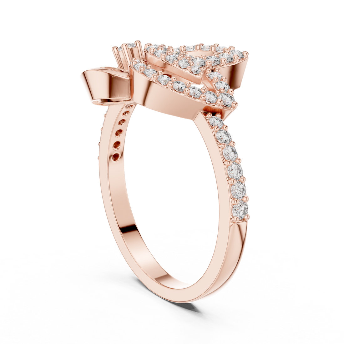 LR-01 (74) - Fashion Unknown Ring - White Gold