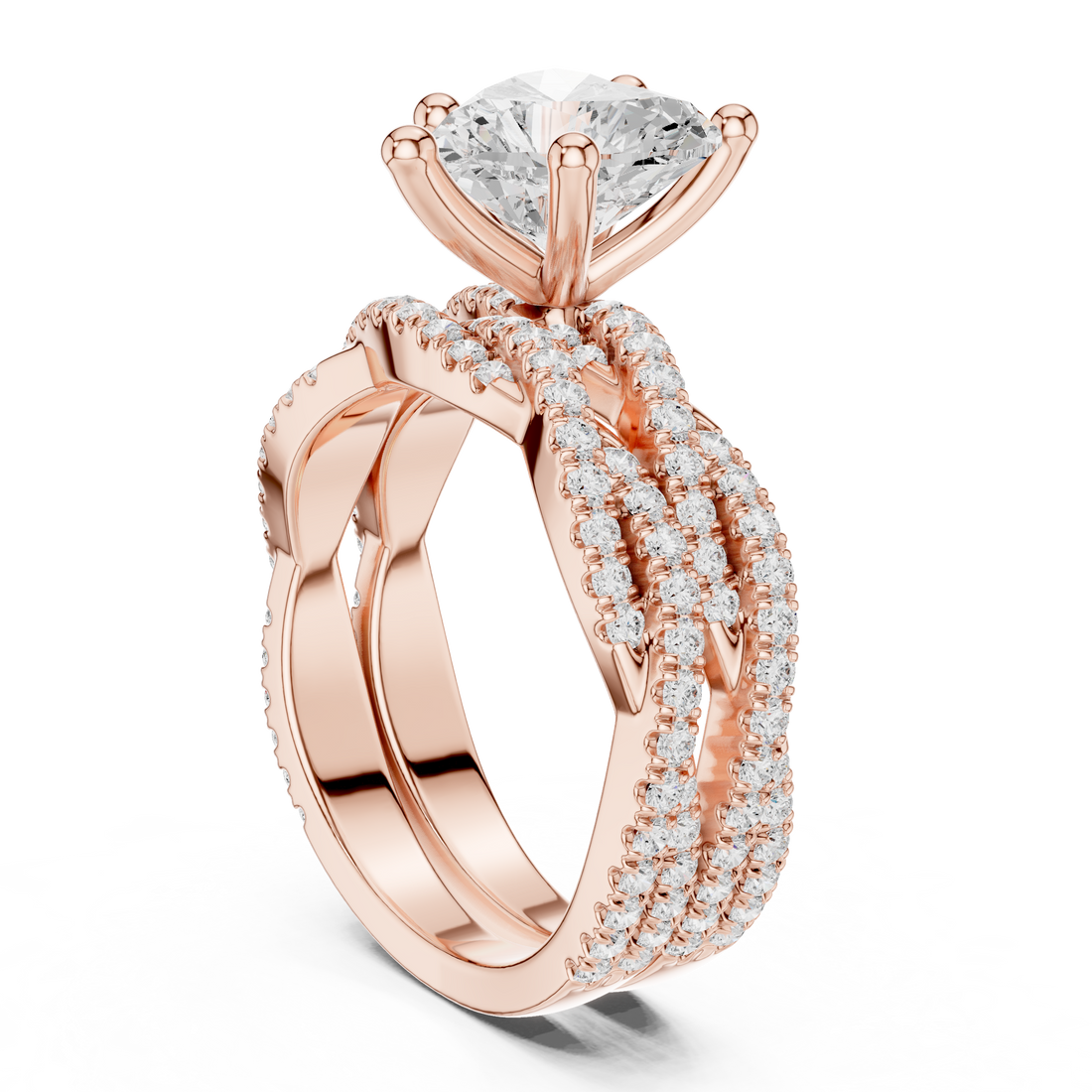 Fashion Ring - Heart | DDLR-300-HR - White Gold
