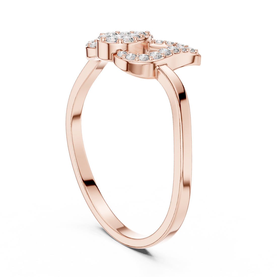 1 (169) - Fashion Unknown Ring - White Gold