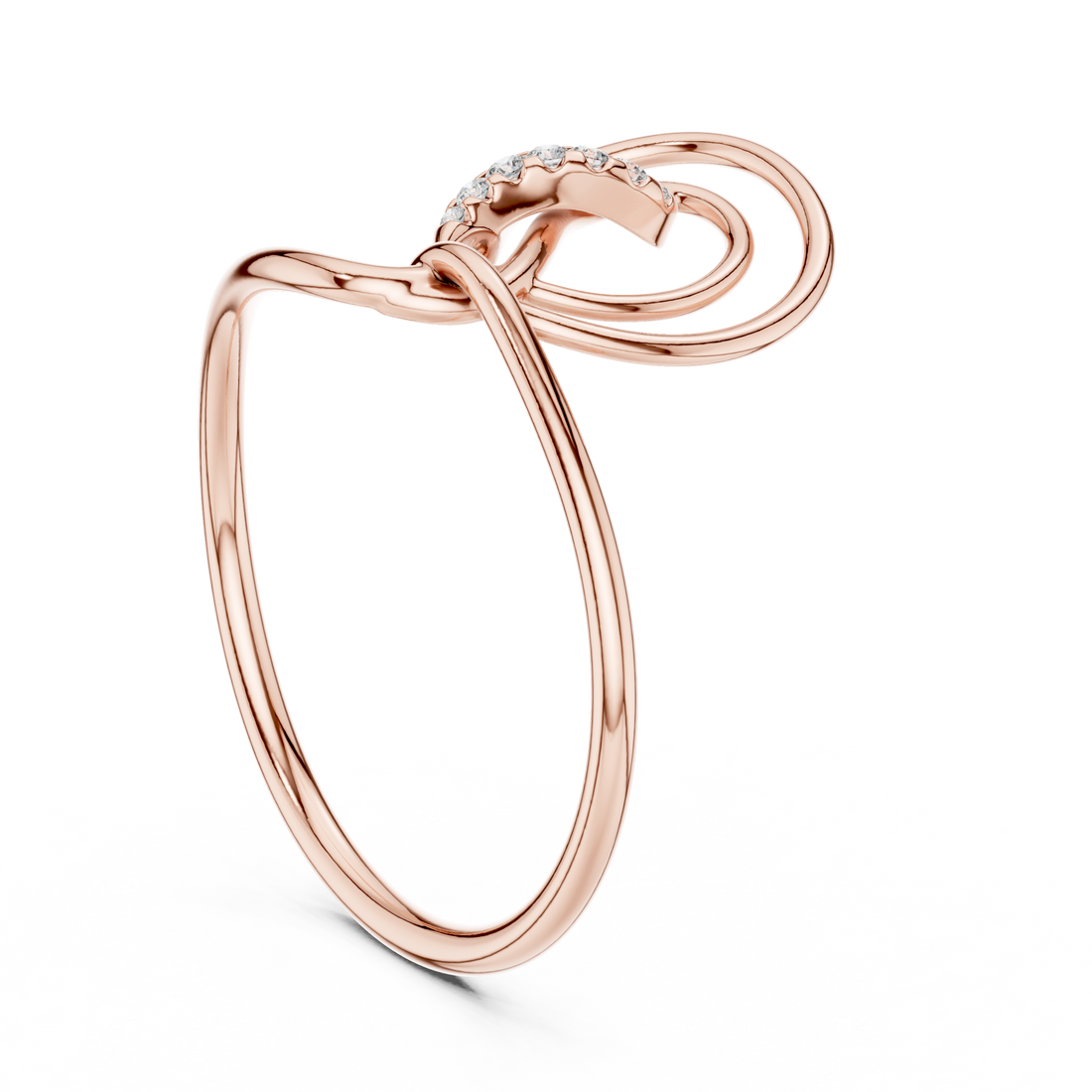1 (153) - Fashion None Ring - White Gold