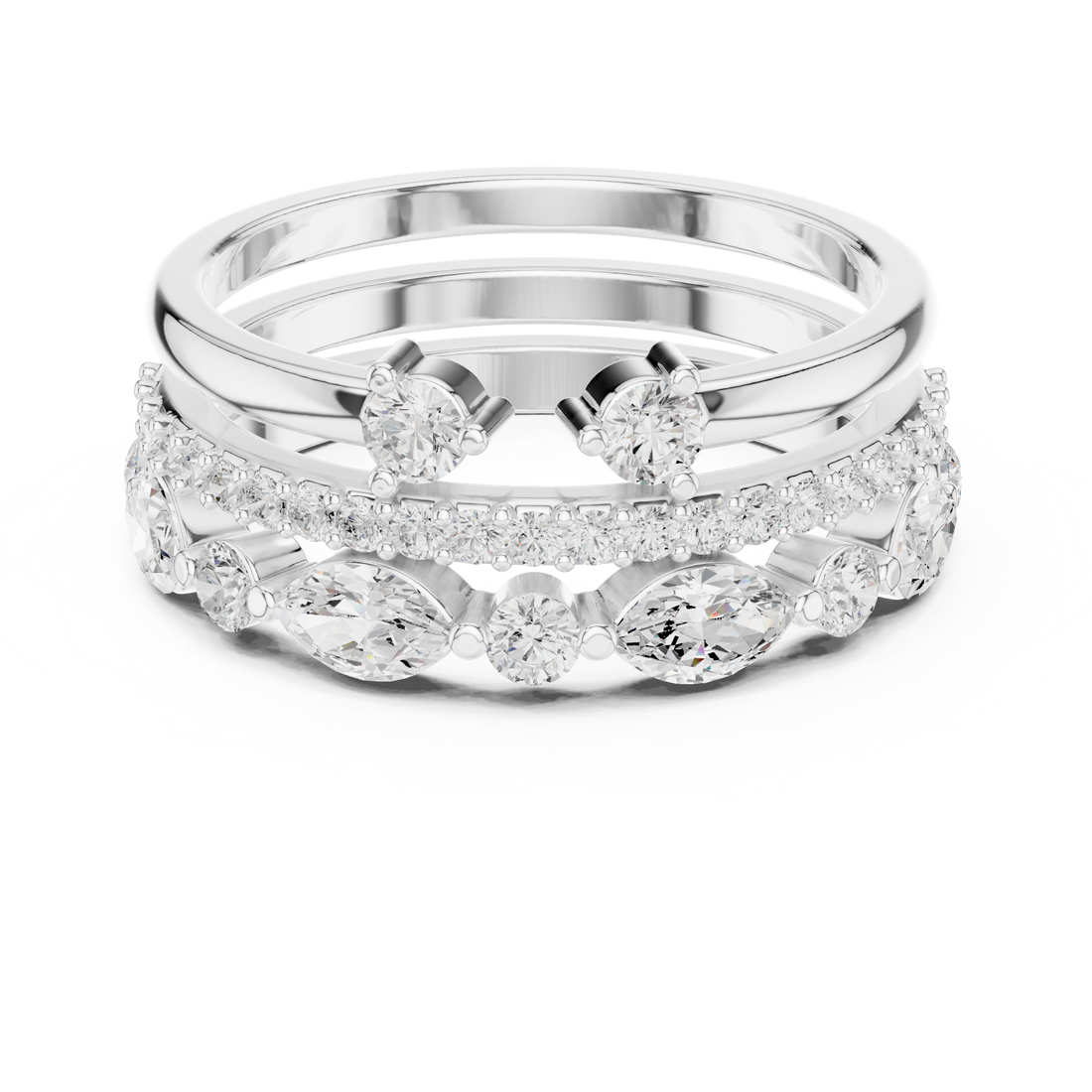 Fashion Ring - Marquise | DDLR-383 - Rose Gold