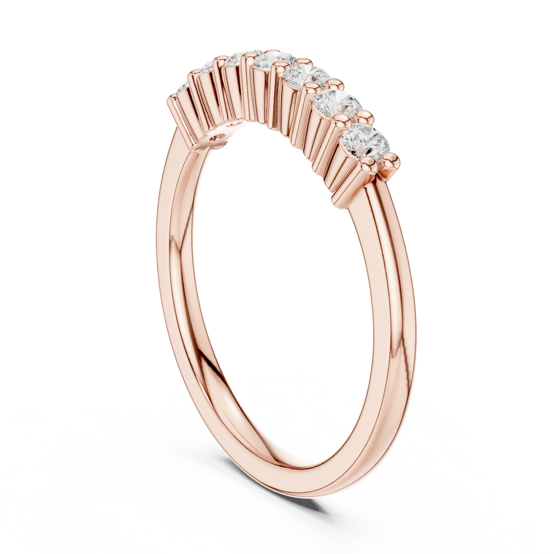 DDLR-618 - Eternity Round Ring - White Gold