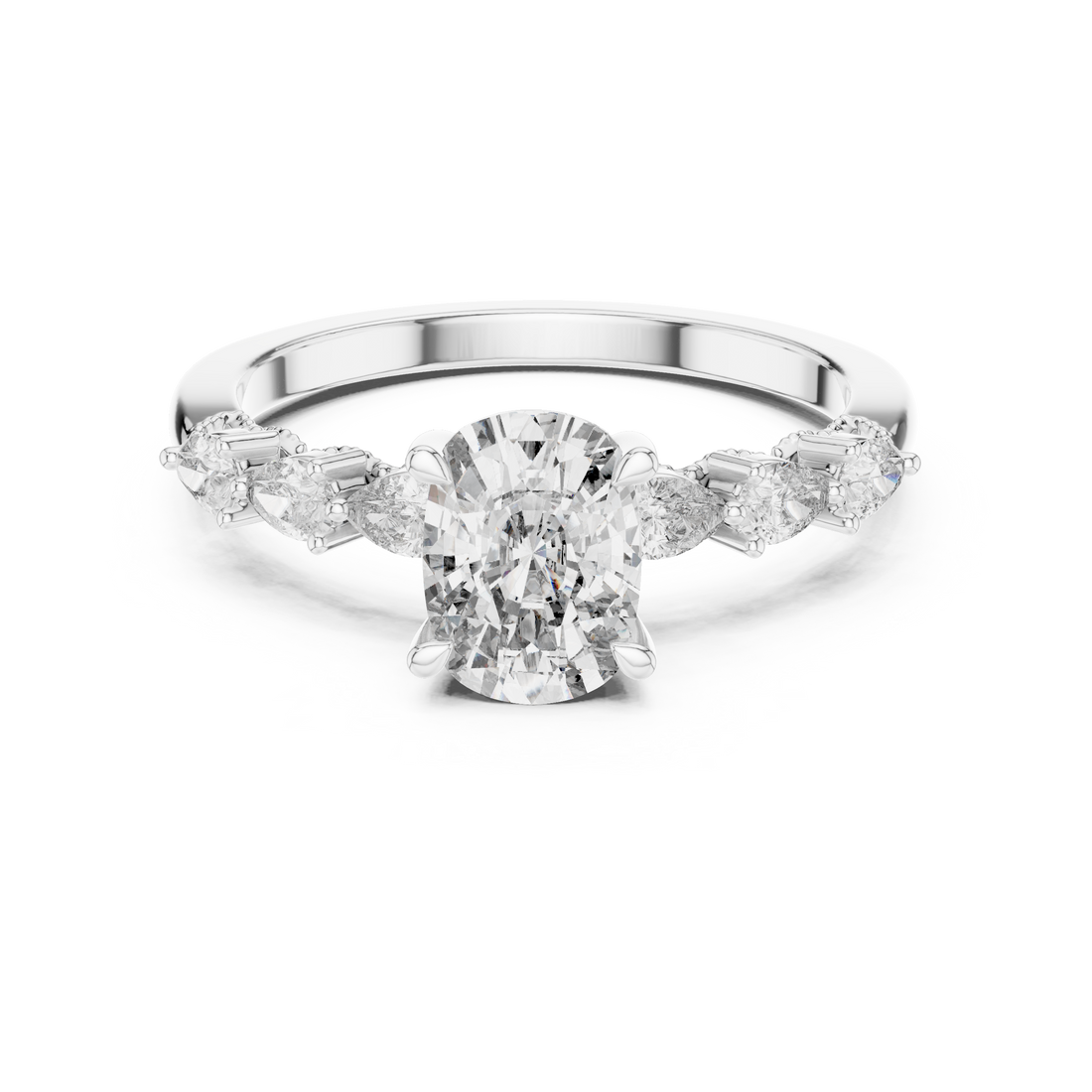 Fashion Ring - Cushion | DDLR-168 - Rose Gold