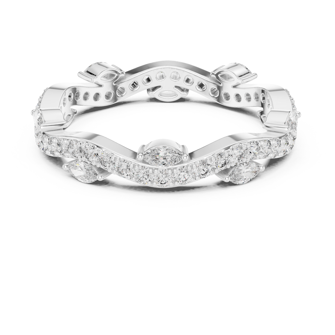 Eternity Ring - Marquise | DDLR-237 - Rose Gold