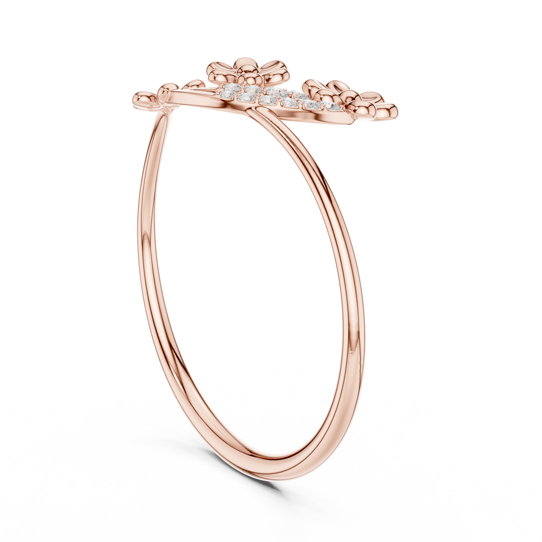 1 (110) - Fashion None Ring - White Gold