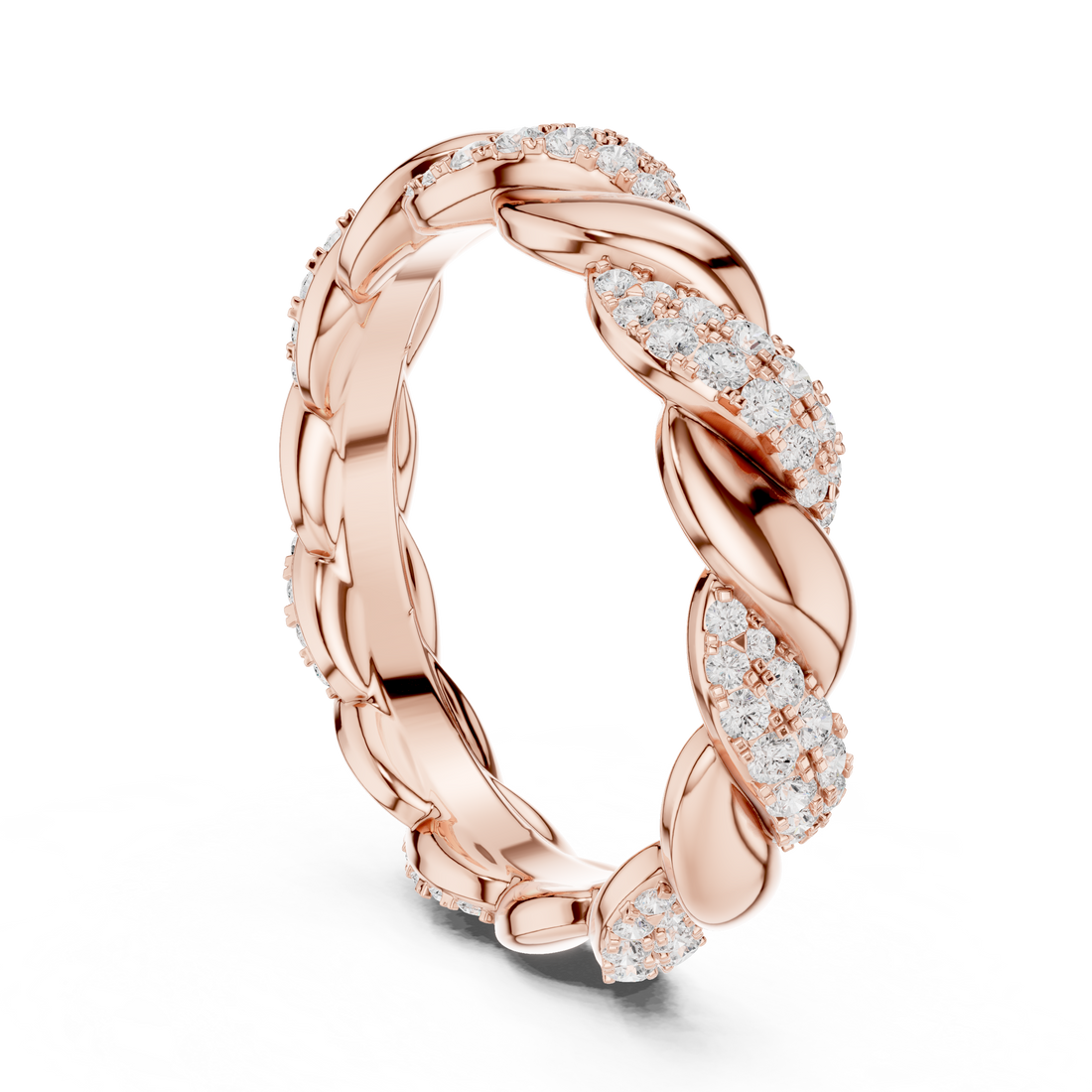 DDLR-419 - Eternity None Ring - White Gold