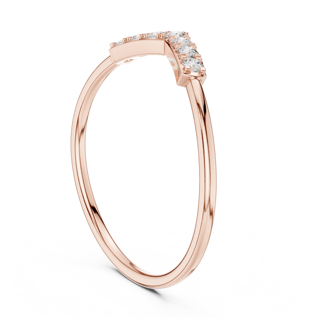 HLR-199 - Fashion None Ring - White Gold