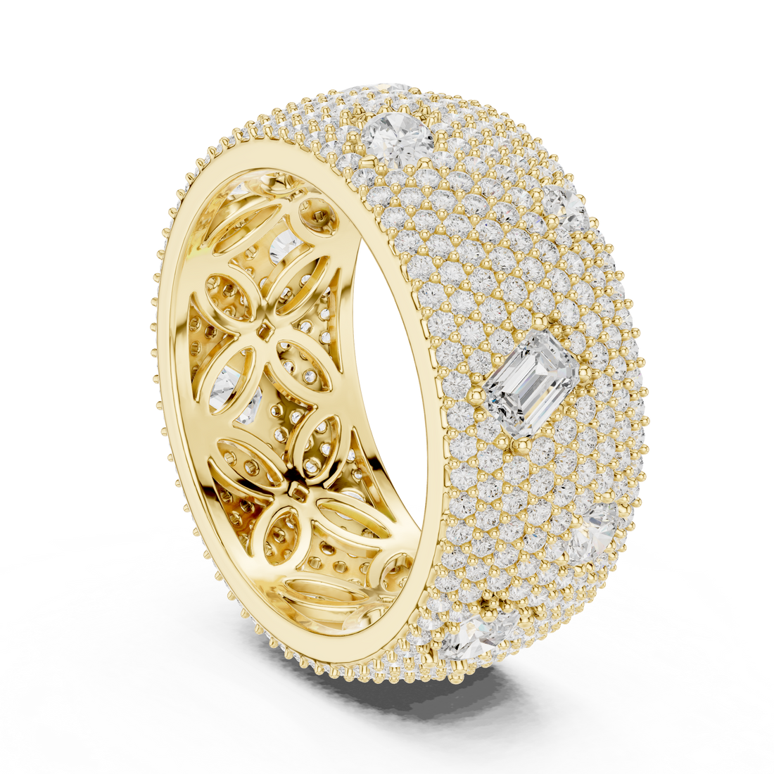 DDLR-304 - Eternity Unknown Ring - White Gold
