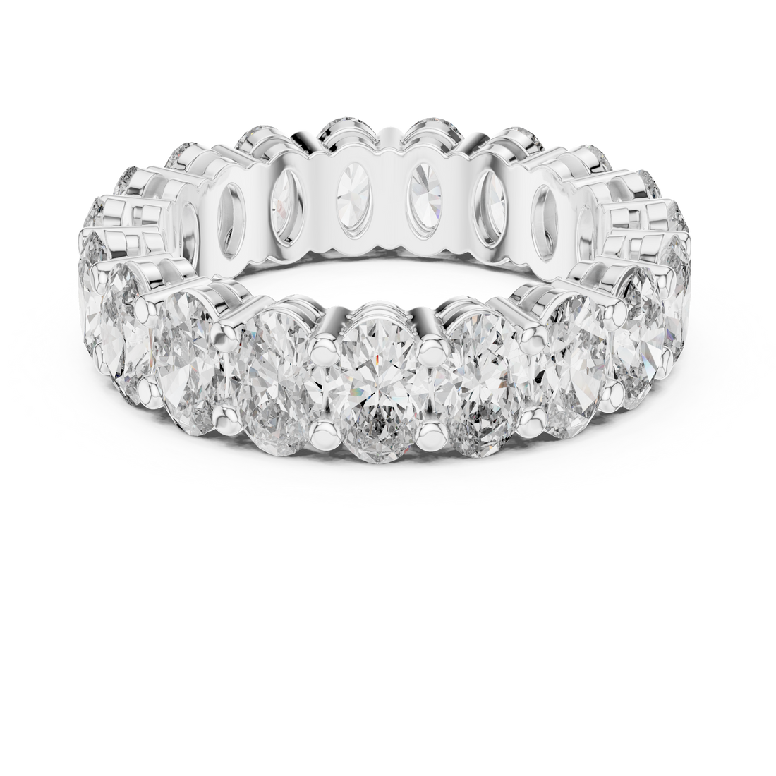 Eternity Ring - Oval | DDLR-206 - Rose Gold