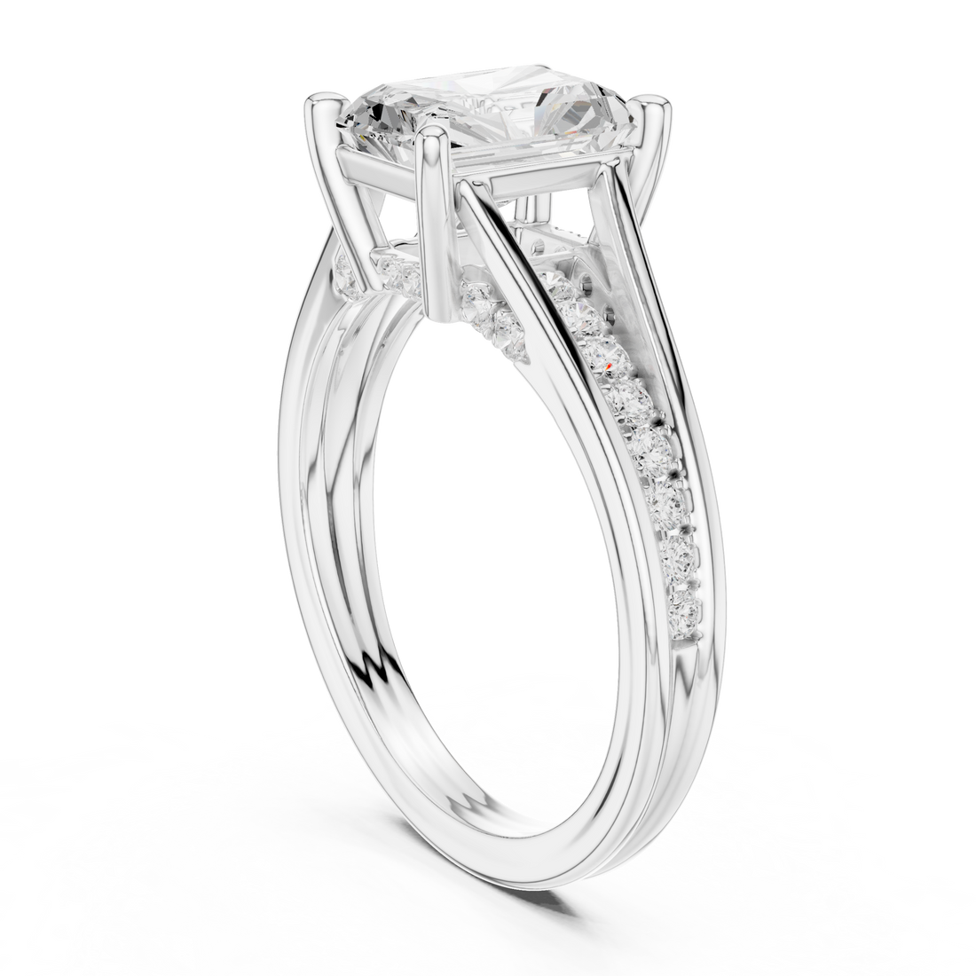 Fashion Ring - Radiant | DDLR-253 - R00844-RA - White Gold