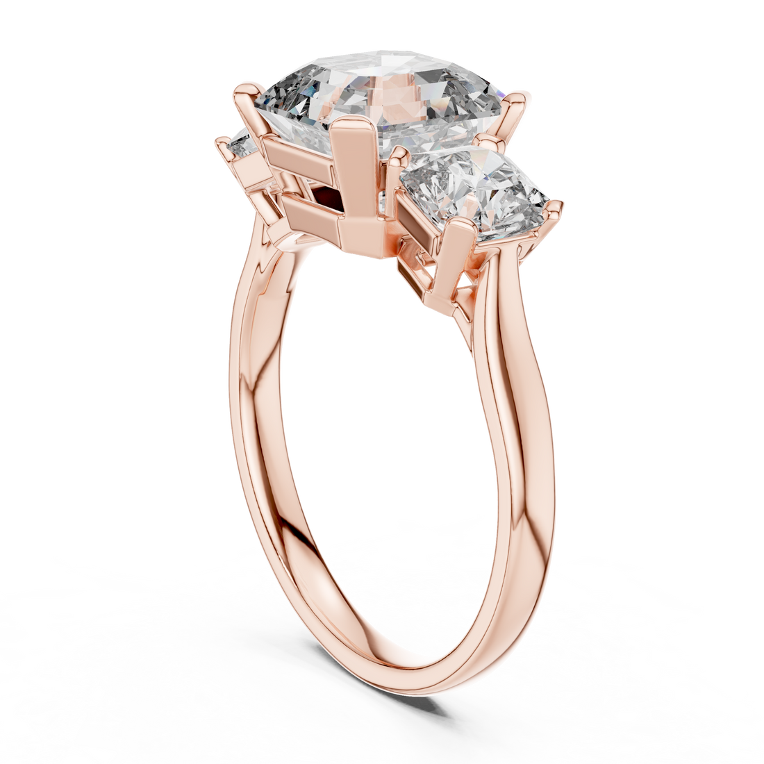 00001L (19) - Fashion Emerald Ring - White Gold